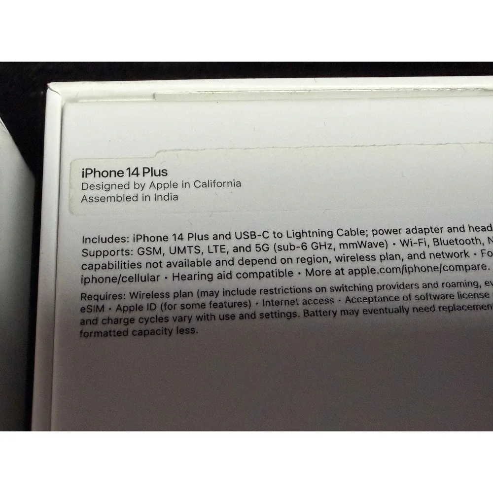 Apple‎ iPhone 14 Pro & 14 Plus Empty Retail Boxes Lot of 3 - Excellent Condition